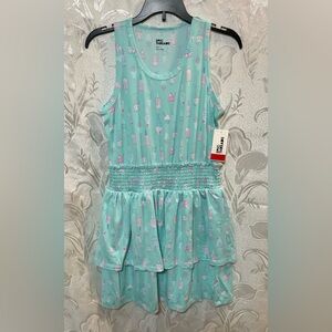 Epic Threads Big Girls Ice Cream-print  Blue Smocked Dress